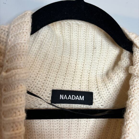 Naadam Merino Cashmere Fisherman Turtleneck - Picture 7 of 12